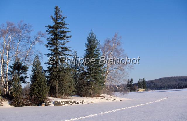 canada ontario  14.JPG - Lac SurpriseParc Algonquin sous la neigeOntarioCanada